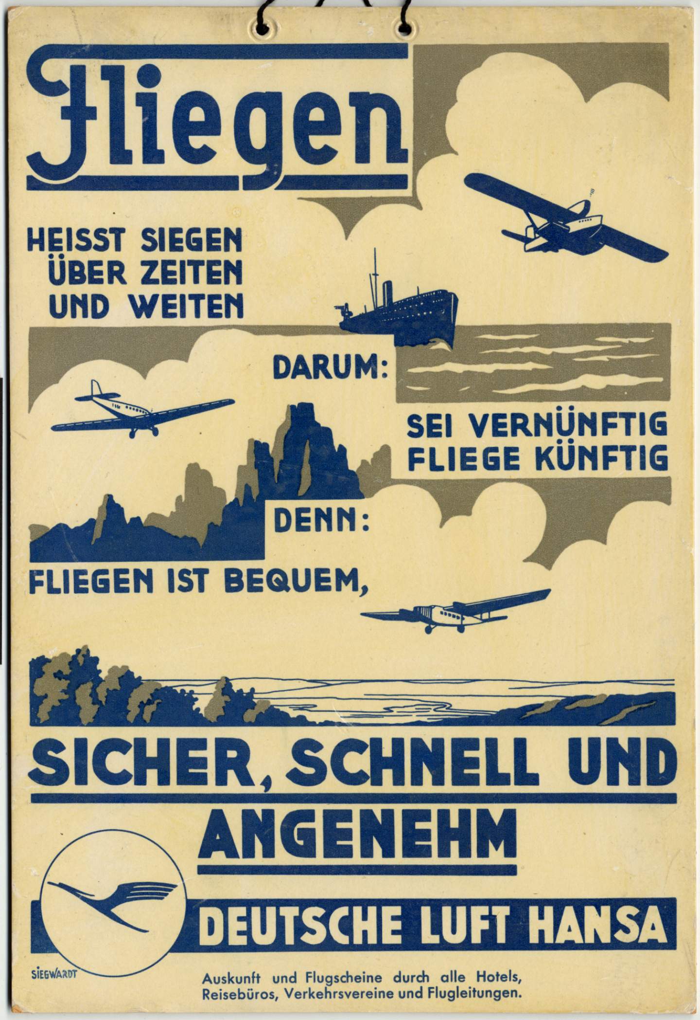 Fliegen ist sicher